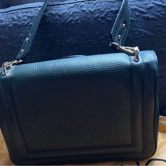 Mario Valentino Dark Green Shoulder Bag - Picture 4 of 5